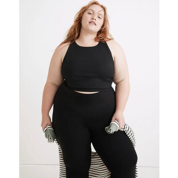 NWT Madewell Plus MWL Form Racerback Crop Top size 1X - Picture 3 of 15